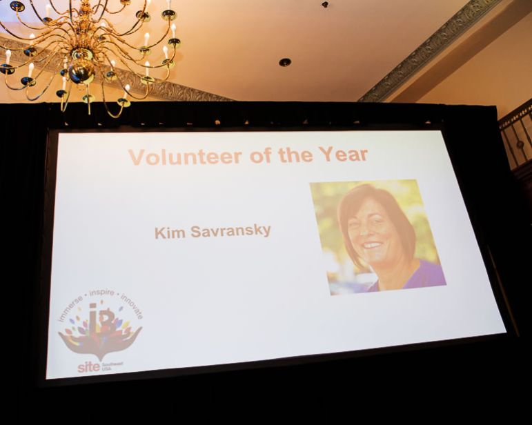 2018 SITE Southeast Volunteer of the Year - Kim Savransky